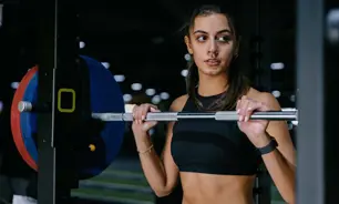 GNWoman In Gym Flipped