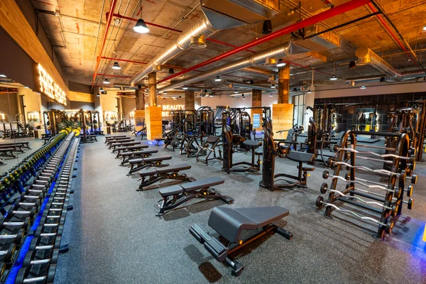 Gymnation Qurtubah Men's Gym Free Weights Area