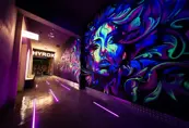 Gymnation Tahlia Street Ladies Gym Neon Hallway