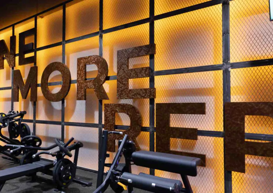 One More Rep workout quotes at Gymnation Al Ain